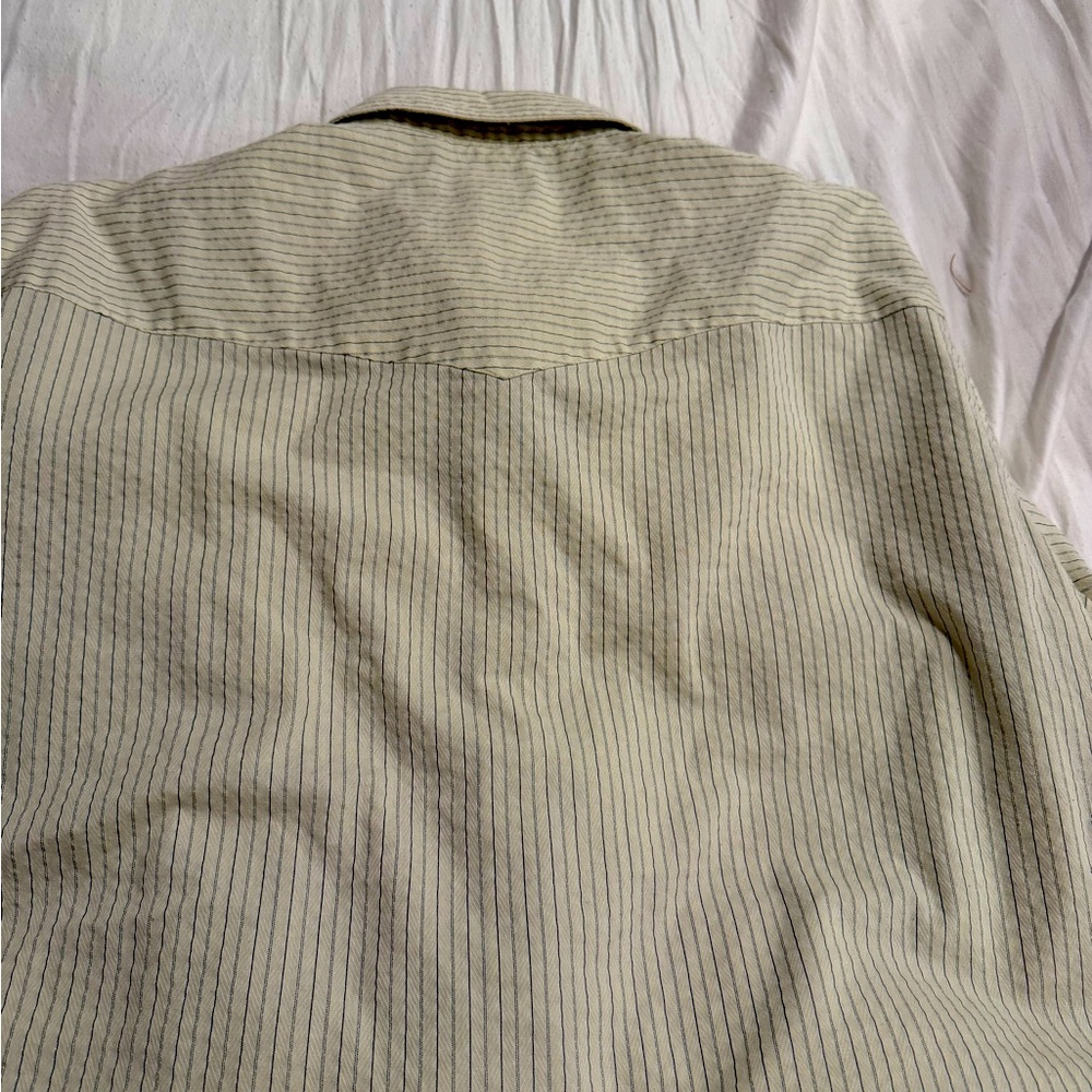 1970s Vintage Wrangler Western Shirt Pearl Snaps - image 4